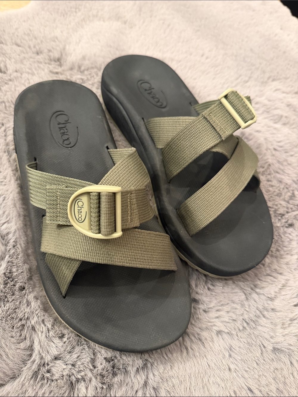 Chaco Men’s Olive Slide Sandals